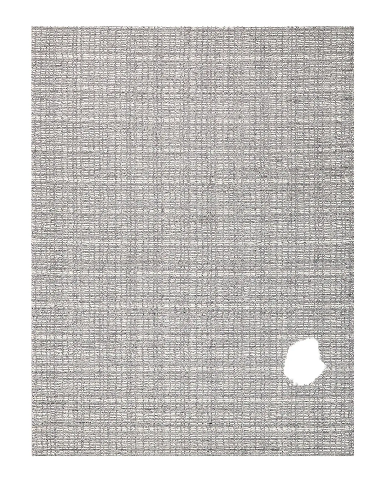 Exquisite Rugs Alpine Hand-Loomed Gray & Ivory Rug