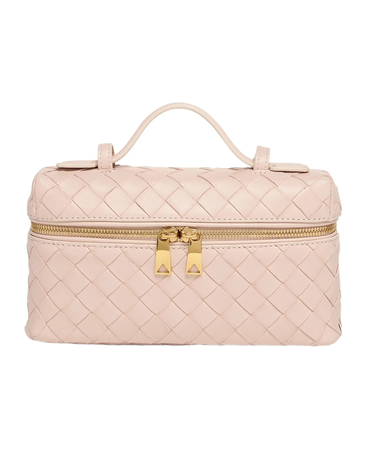 Bang Bang Vanity Intrecciato Leather Crossbody Bag