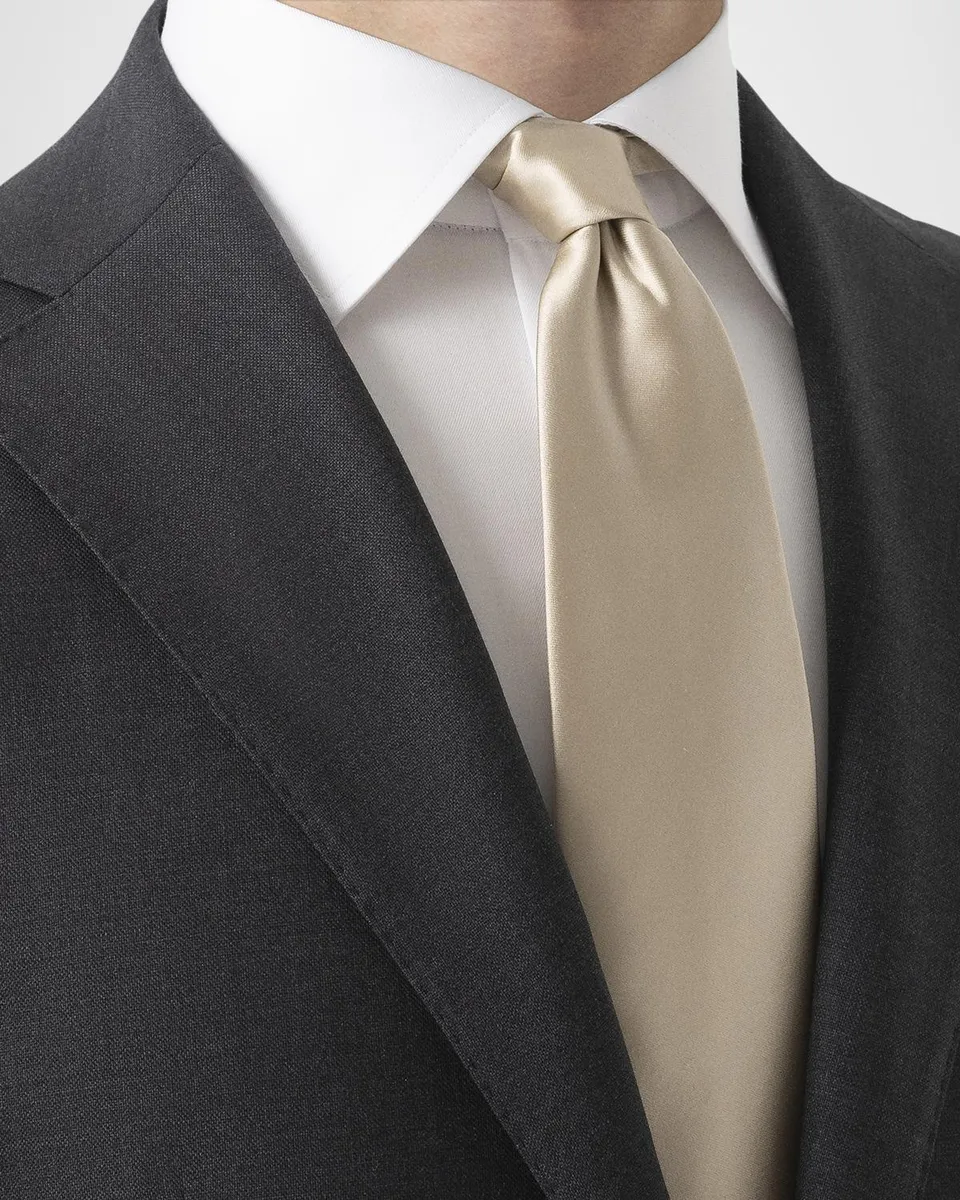 Eton Men's Silk Satin Tie | Thumbnail 2 Eton Men's Silk Satin Tie | Thumbnail 2