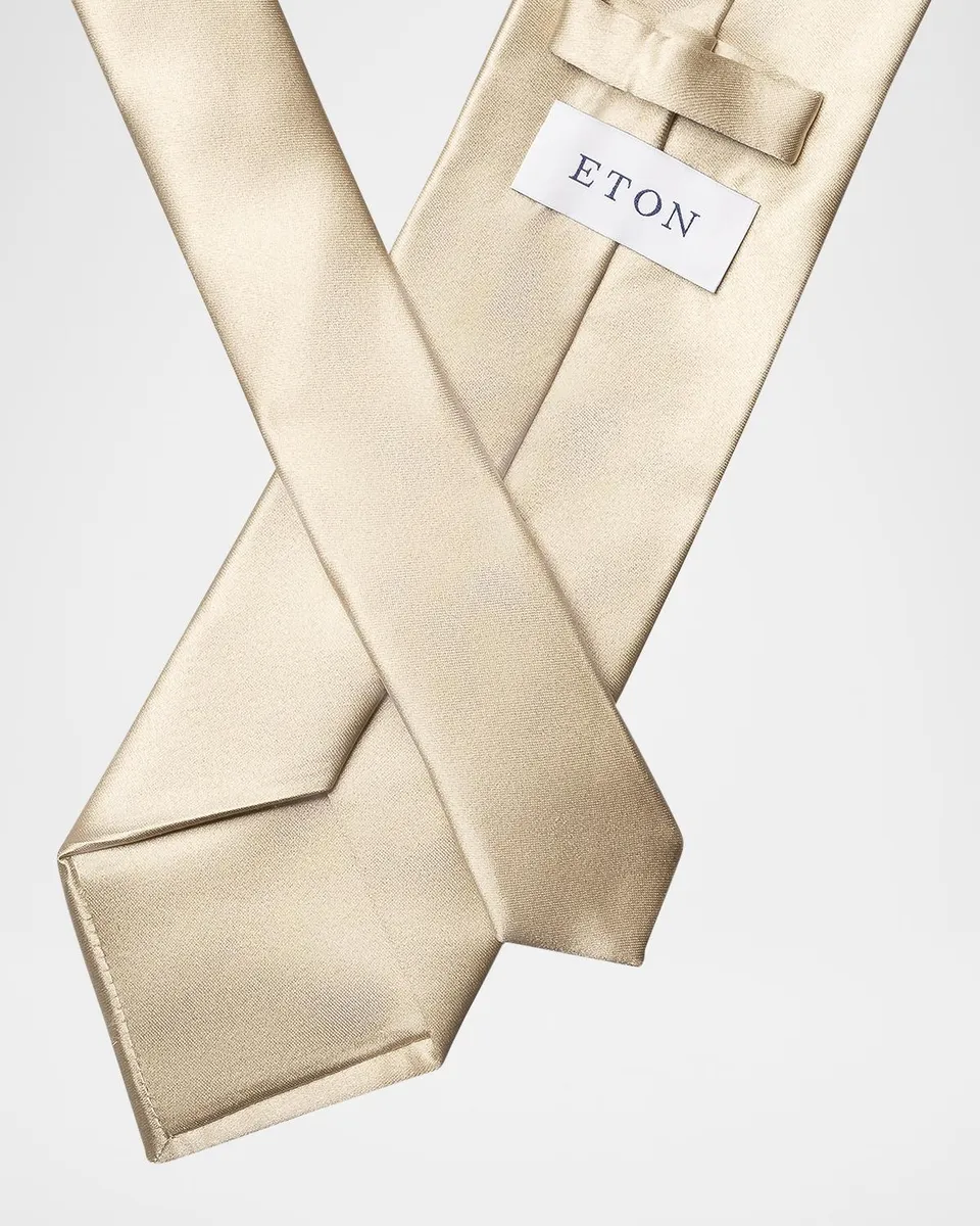 Eton Men's Silk Satin Tie | Thumbnail 3 Eton Men's Silk Satin Tie | Thumbnail 3