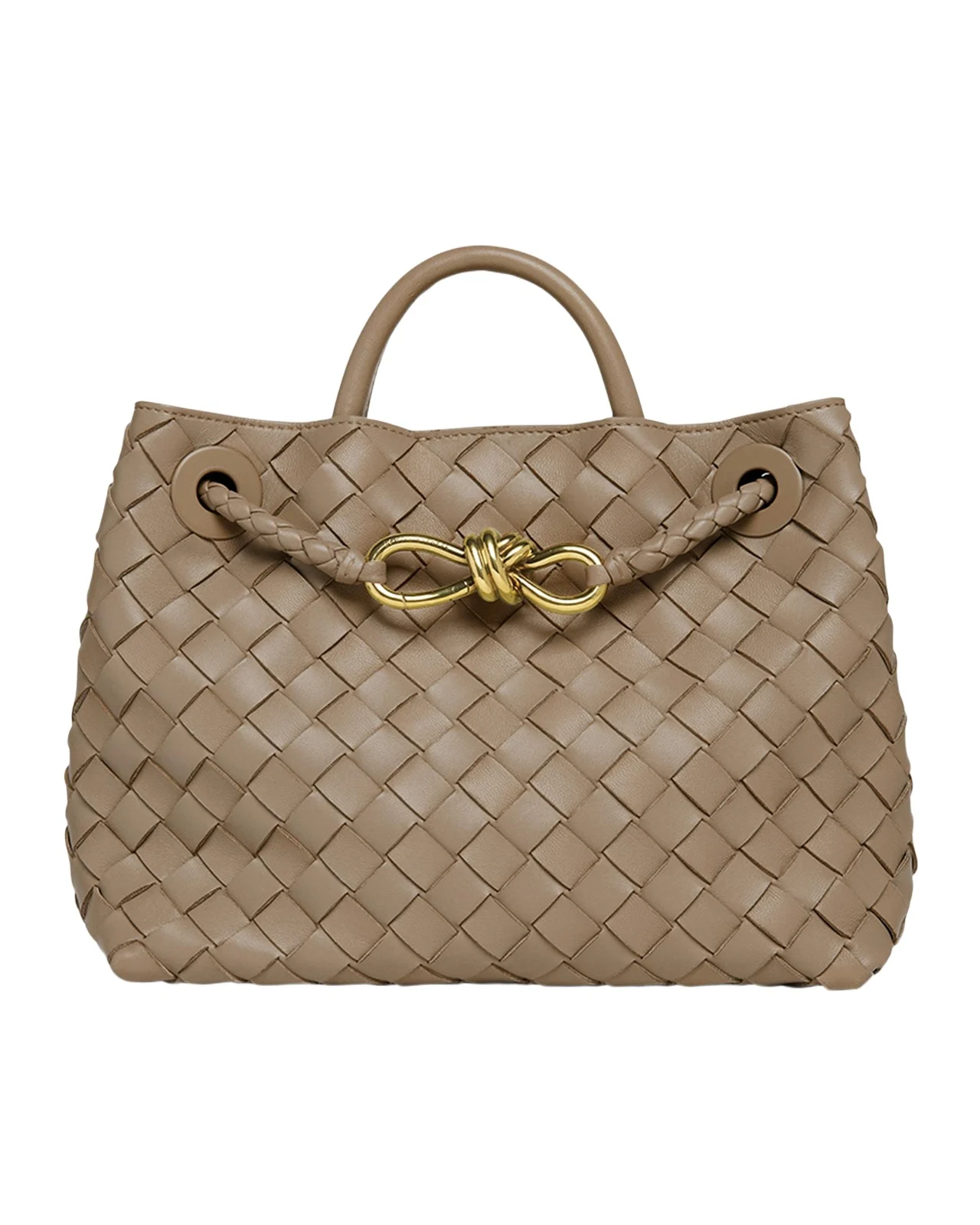 Andiamo Small Leather Top-Handle Bag Andiamo Small Leather Top-Handle Bag