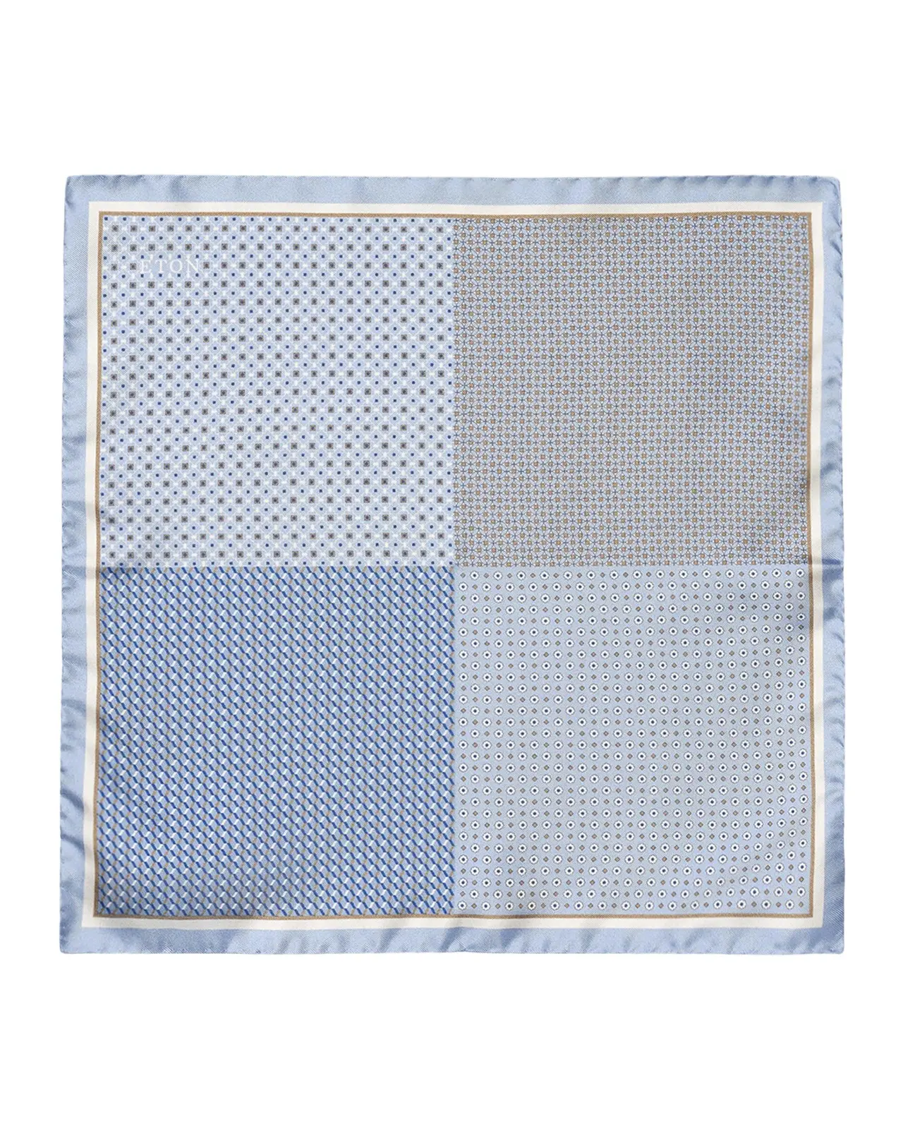 Men's Four-Sided Silk Pocket Square