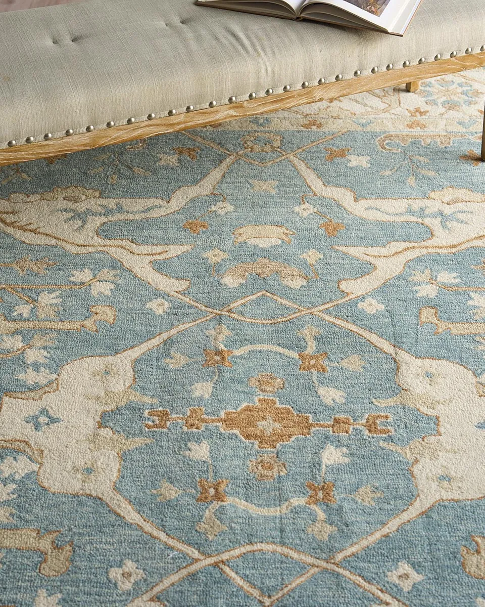Exquisite Rugs Claremont Hand-Tufted Oushak Rug | Thumbnail 7