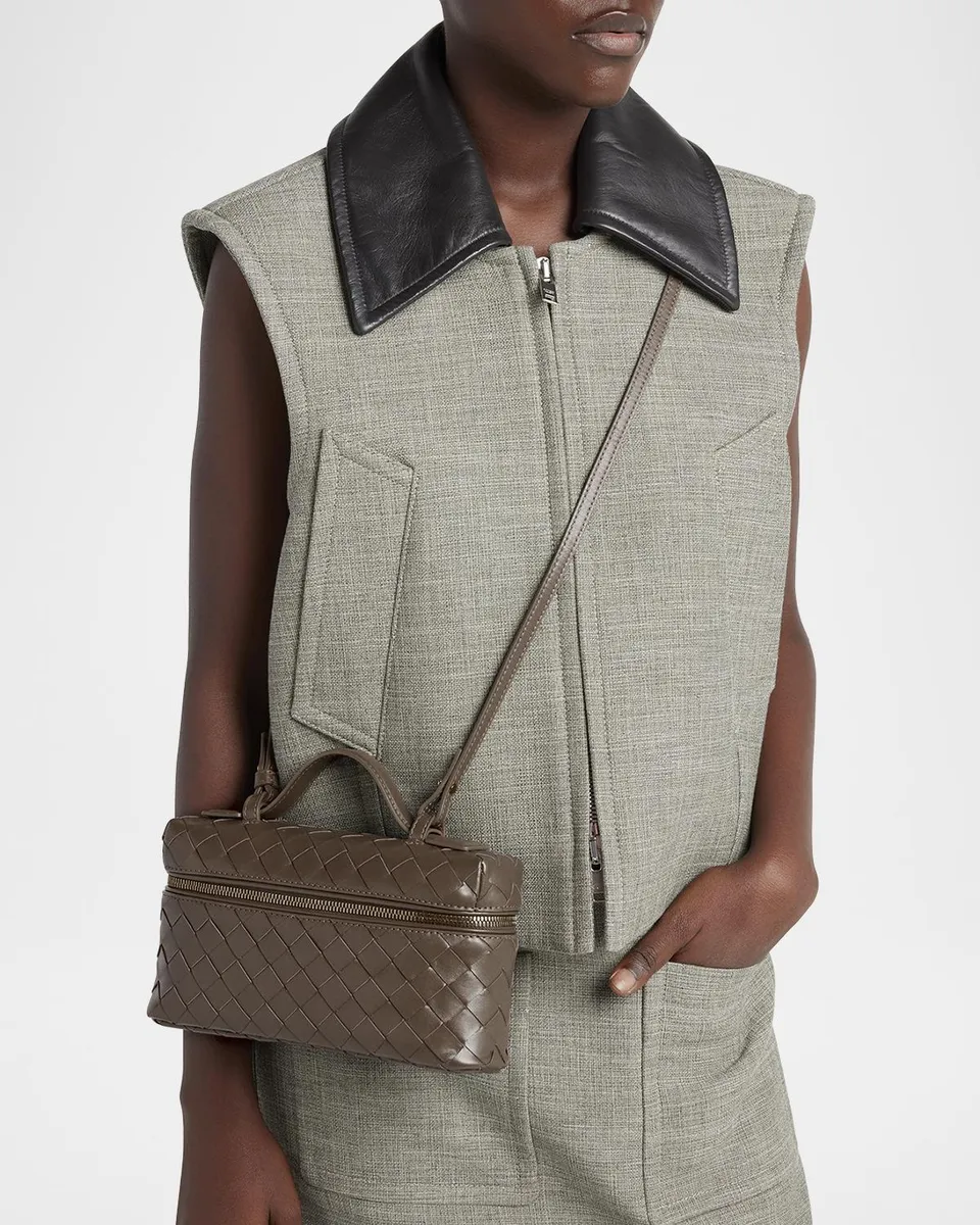 Bottega Veneta Bang Bang Vanity Intrecciato Leather Crossbody Bag | Thumbnail 2