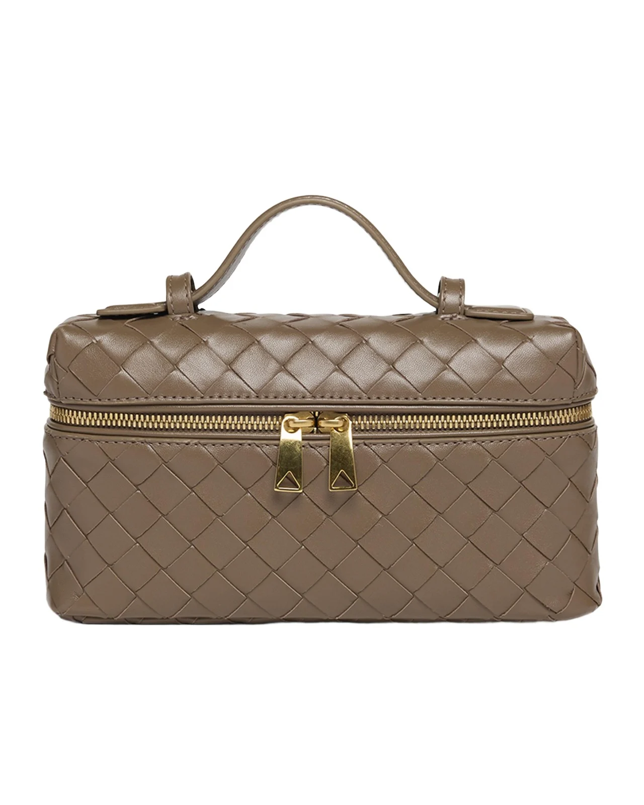 Bang Bang Vanity Intrecciato Leather Crossbody Bag