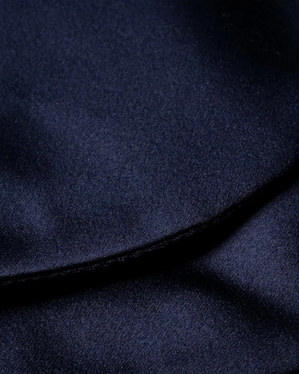 Eton Black Silk Satin Ready-Tied Bow Tie | Thumbnail 2 Eton Black Silk Satin Ready-Tied Bow Tie | Thumbnail 2