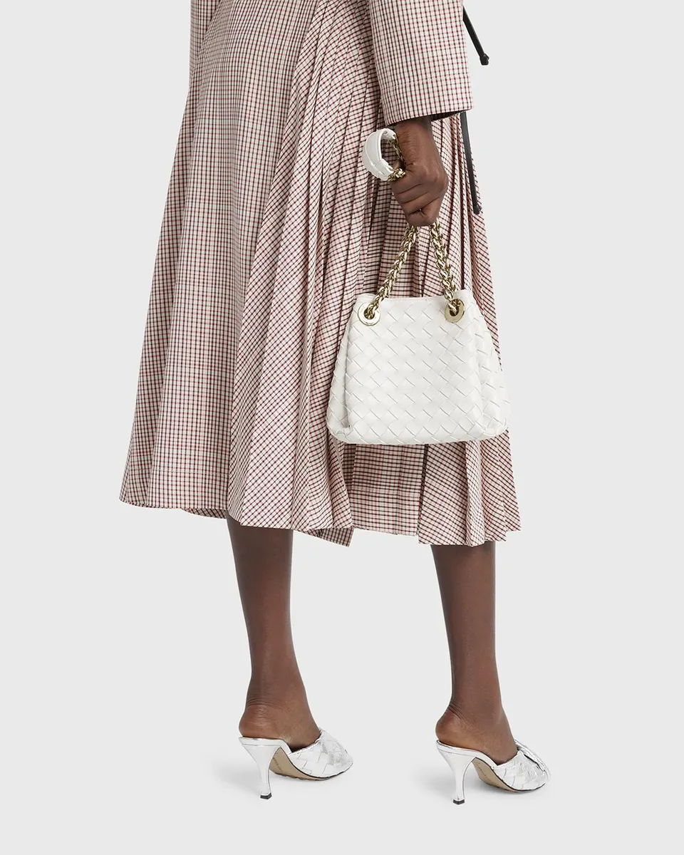 Bottega Veneta Small Parachute Leather Shoulder Bag | Thumbnail 2 Bottega Veneta Small Parachute Leather Shoulder Bag | Thumbnail 2