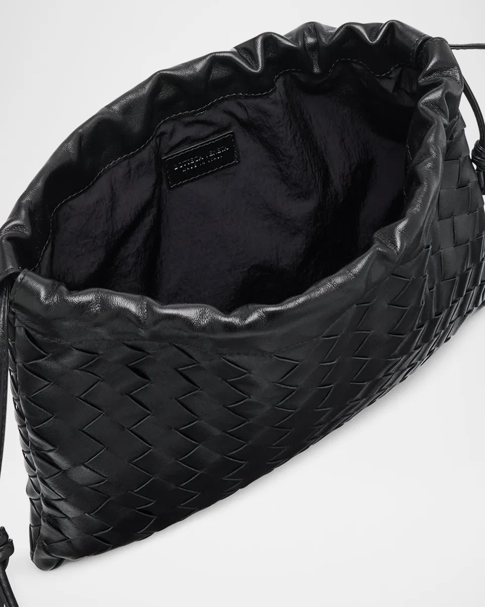 Bottega Veneta Medium Leather Pouch Bag | Thumbnail 4 Bottega Veneta Medium Leather Pouch Bag | Thumbnail 4