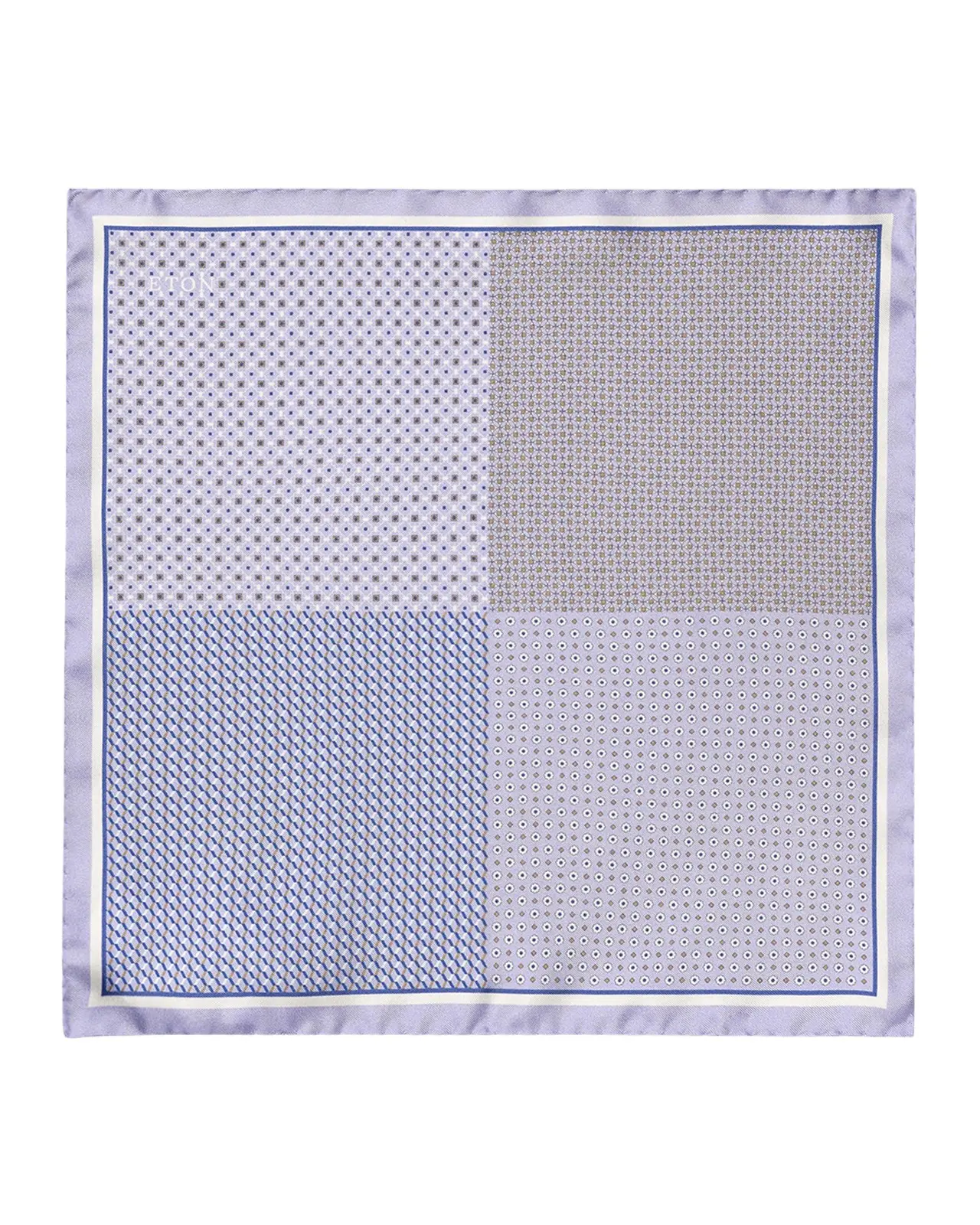 Men's Four-Sided Silk Pocket Square