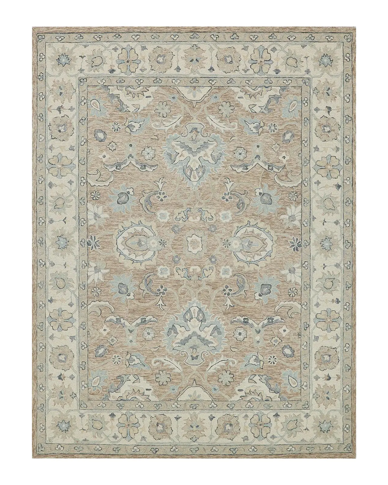 Exquisite Rugs Claremont Hand-Tufted Oushak Rug