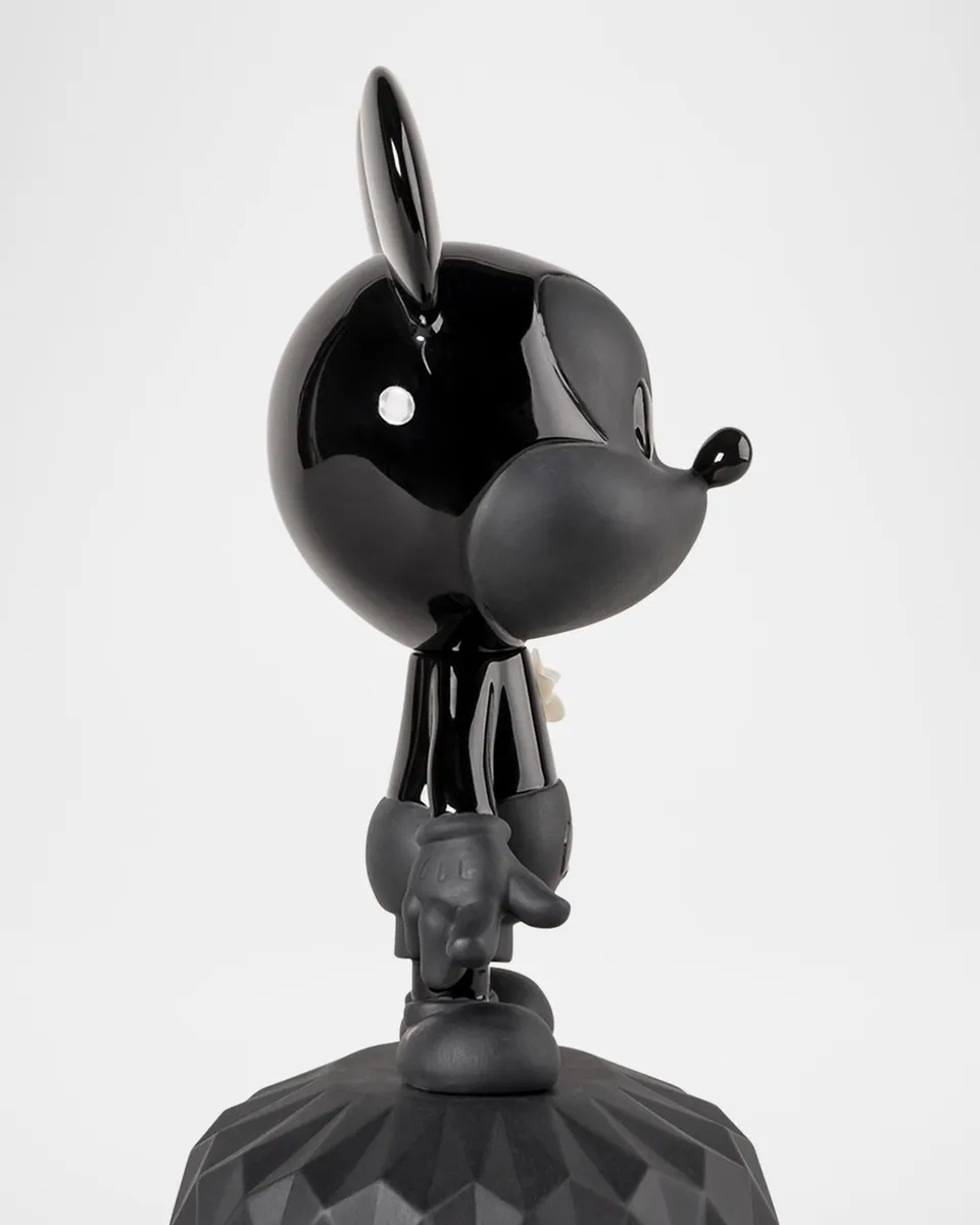 Lladro Mickey Total Black Sculpture | Thumbnail 3 Lladro Mickey Total Black Sculpture | Thumbnail 3