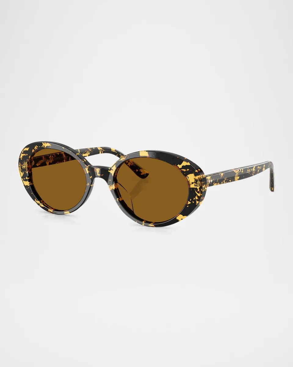 Oliver Peoples Acetate Oval Sunglasses | Thumbnail 3 Oliver Peoples Acetate Oval Sunglasses | Thumbnail 3