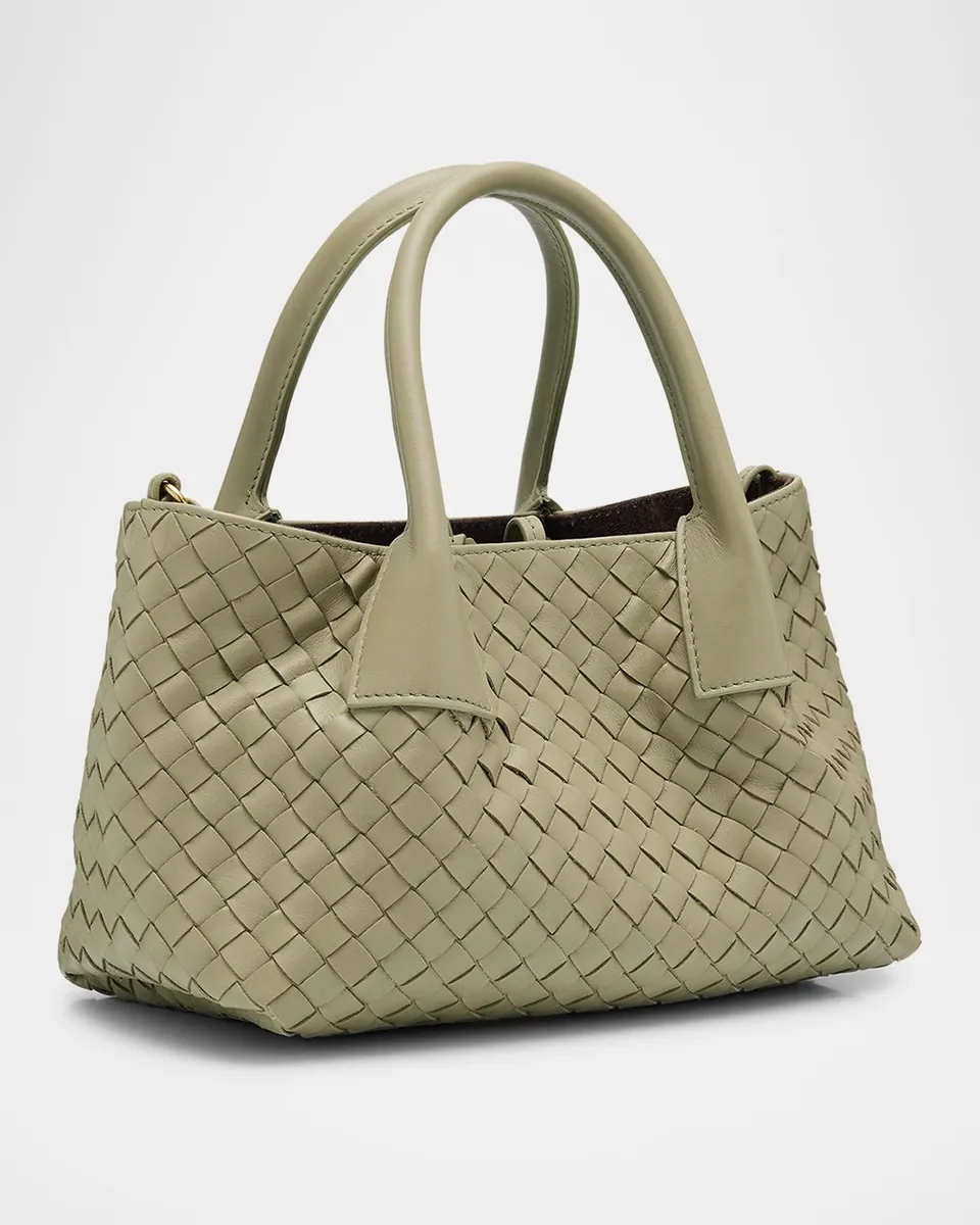 Bottega Veneta Mini Leather Tote Bag | Thumbnail 3 Bottega Veneta Mini Leather Tote Bag | Thumbnail 3