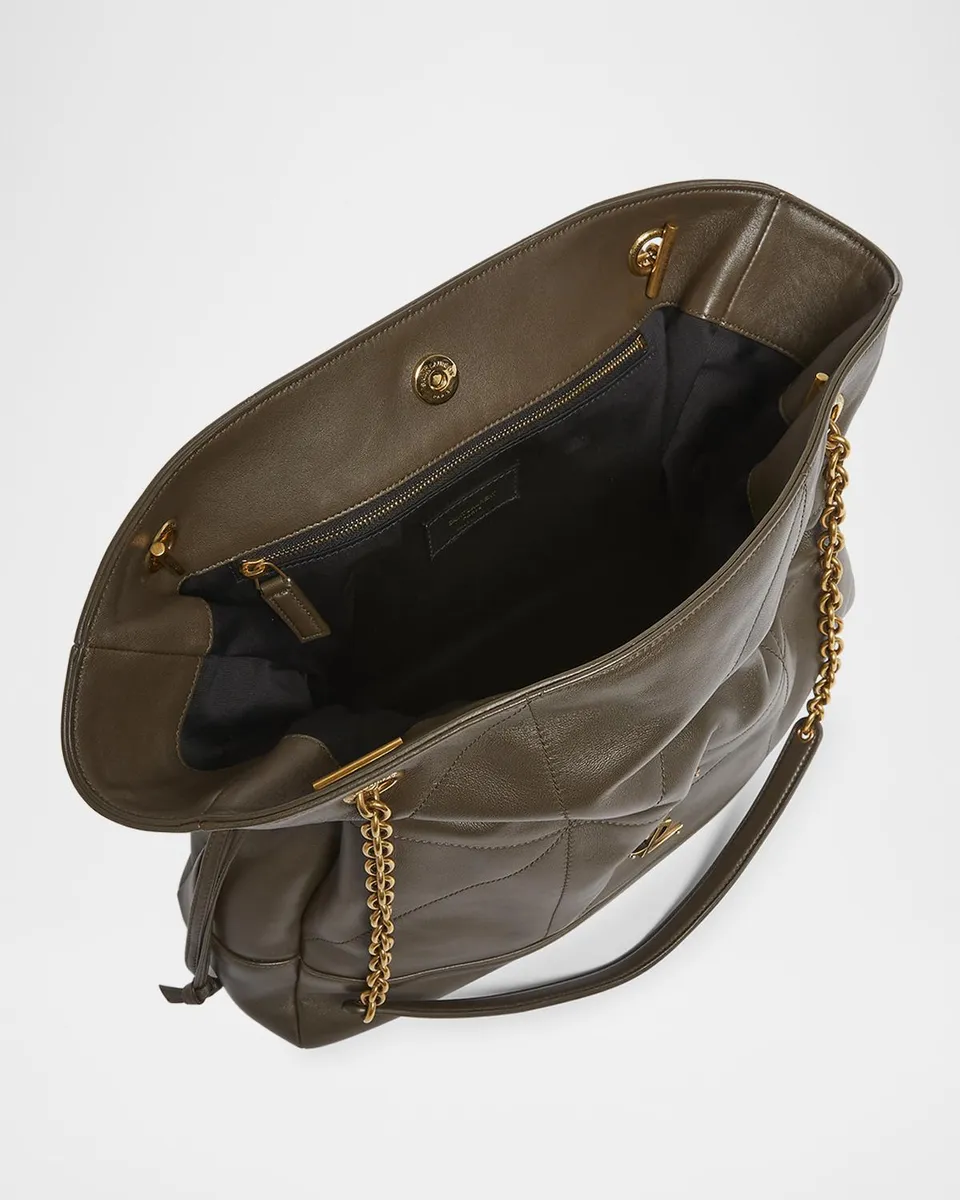 Saint Laurent Jamie 4.3 Medium Shopping Tote Bag in Quilted Leather | Thumbnail 4 Saint Laurent Jamie 4.3 Medium Shopping Tote Bag in Quilted Leather | Thumbnail 4