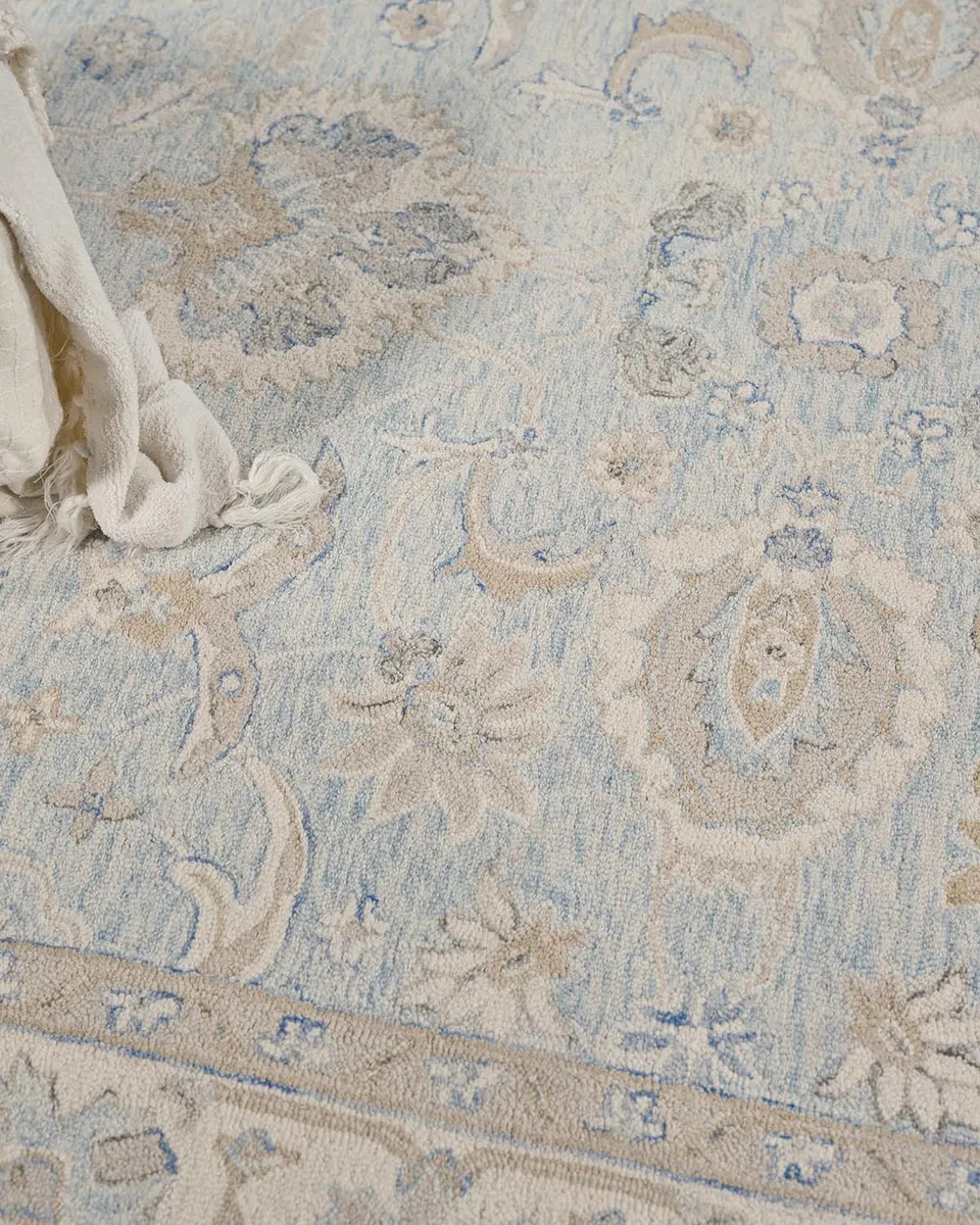 Exquisite Rugs Marietta Hand-Tufted Oushak Rug | Thumbnail 6 Exquisite Rugs Marietta Hand-Tufted Oushak Rug | Thumbnail 6