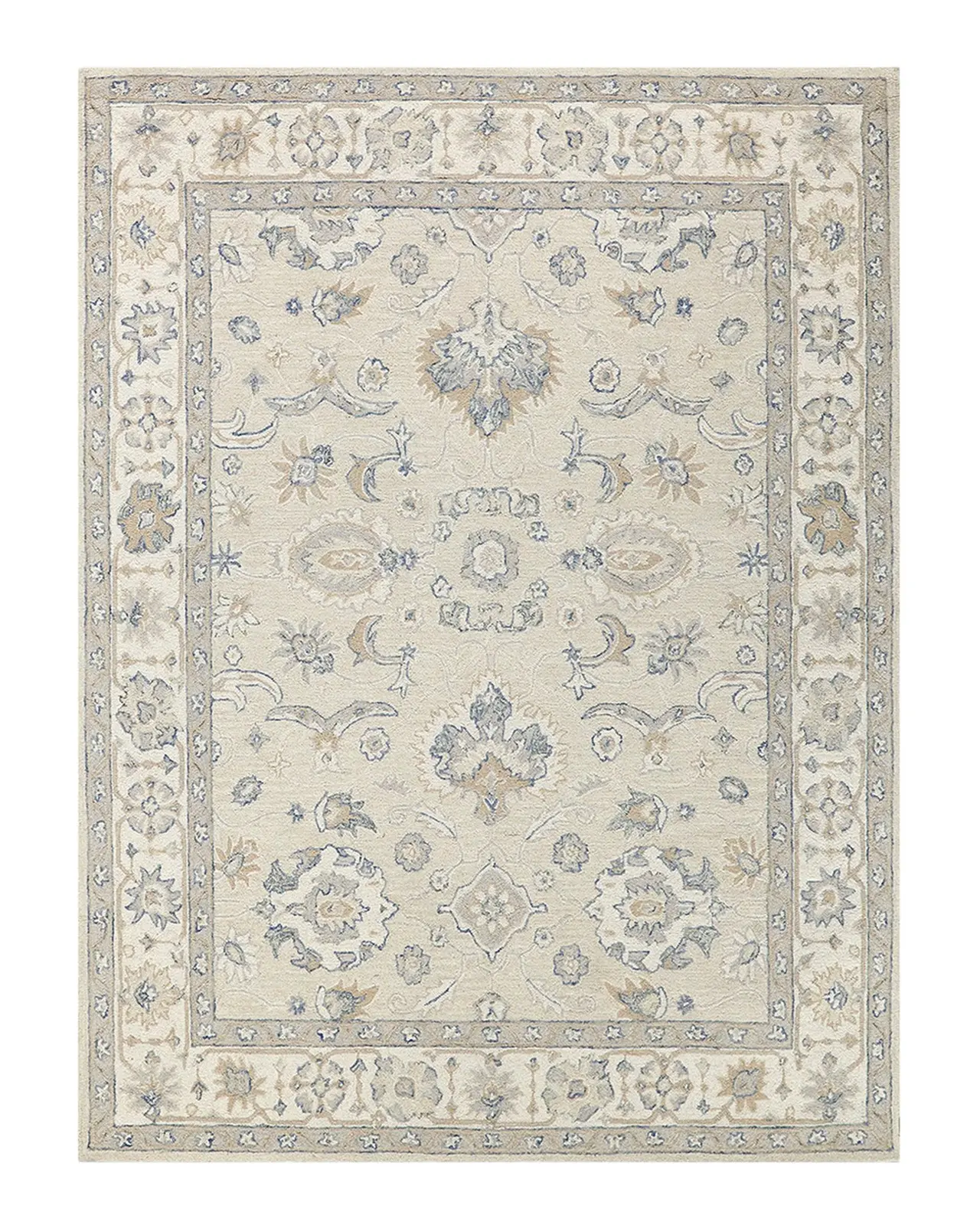 Exquisite Rugs Marietta Hand-Tufted Oushak Rug