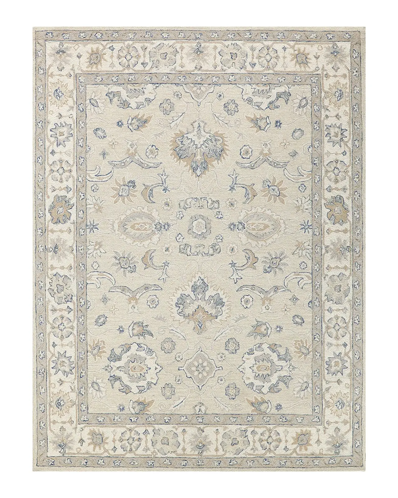 Exquisite Rugs Marietta Hand-Tufted Oushak Rug