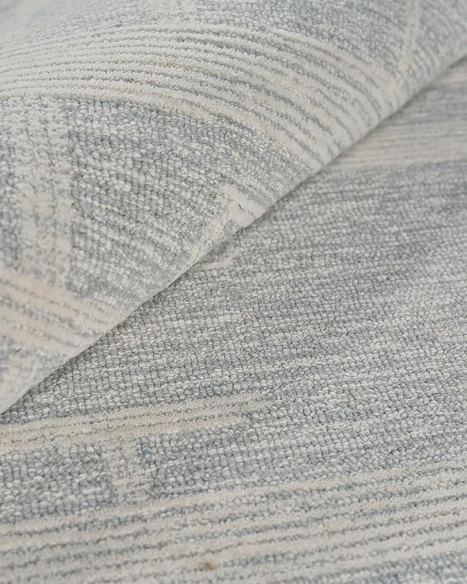 Exquisite Rugs Park City Hand-Tufted Light Gray/Ivory Rug | Thumbnail 6 Exquisite Rugs Park City Hand-Tufted Light Gray/Ivory Rug | Thumbnail 6