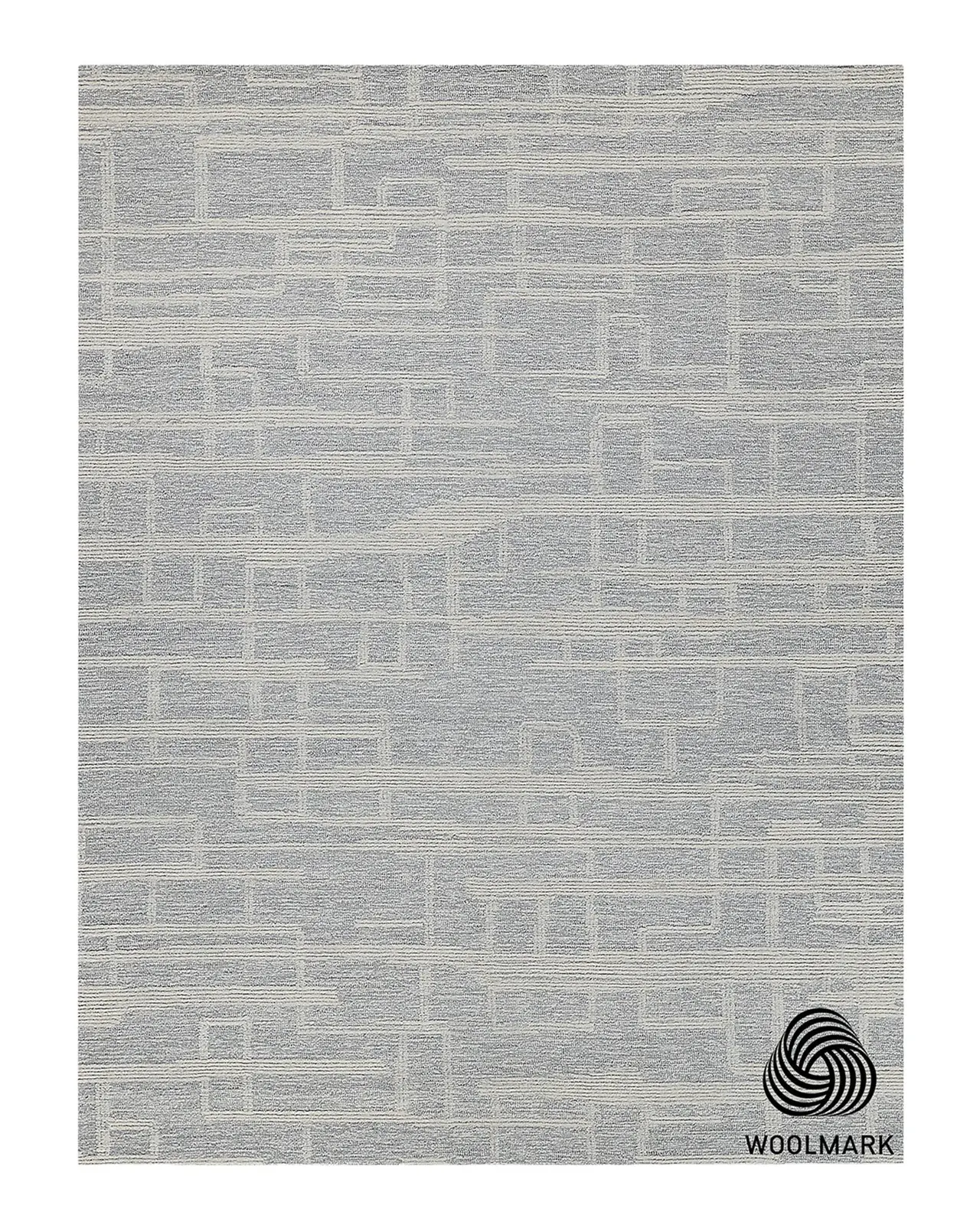 Exquisite Rugs Park City Hand-Tufted Light Gray/Ivory Rug