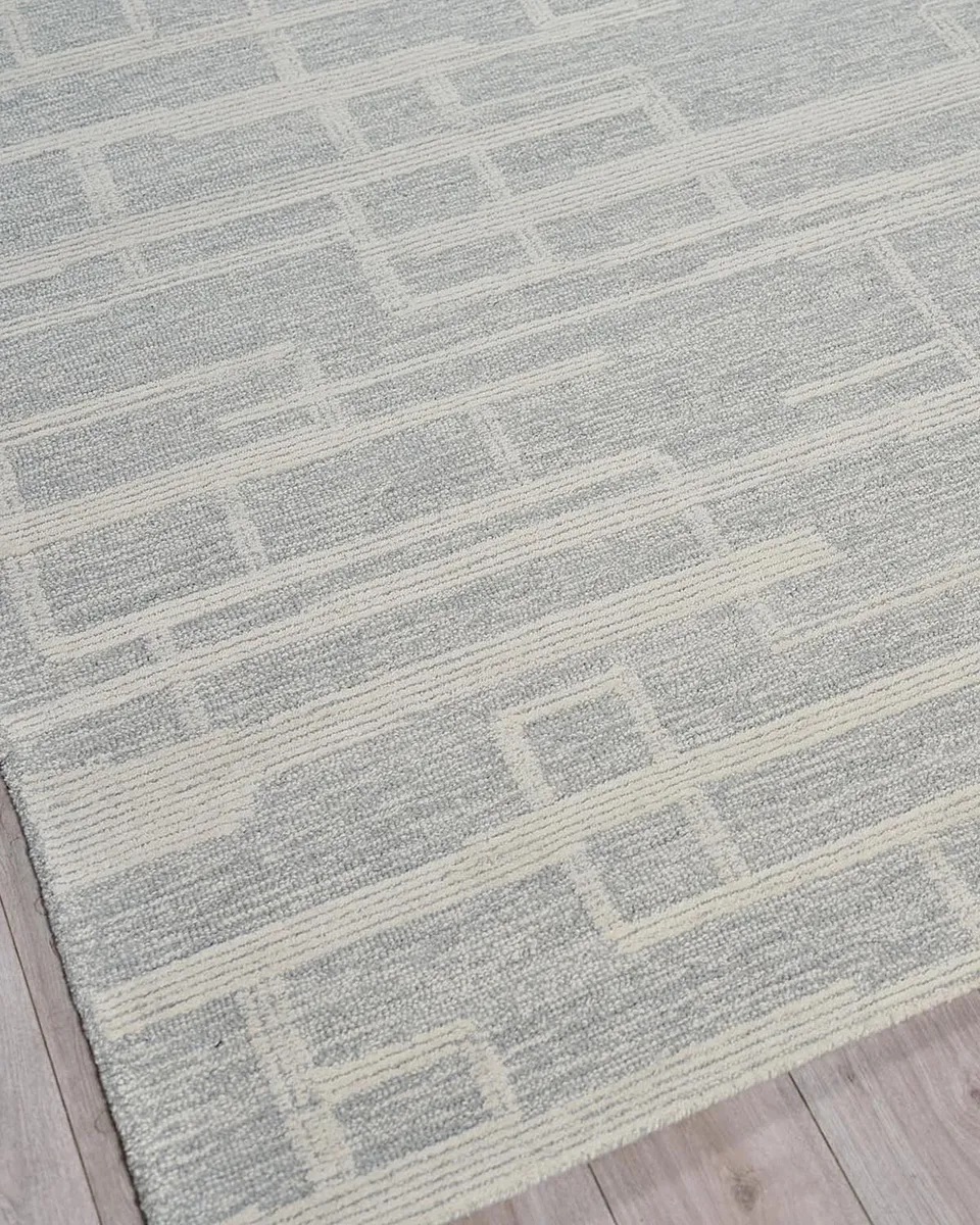 Exquisite Rugs Park City Hand-Tufted Light Gray/Ivory Rug | Thumbnail 3 Exquisite Rugs Park City Hand-Tufted Light Gray/Ivory Rug | Thumbnail 3
