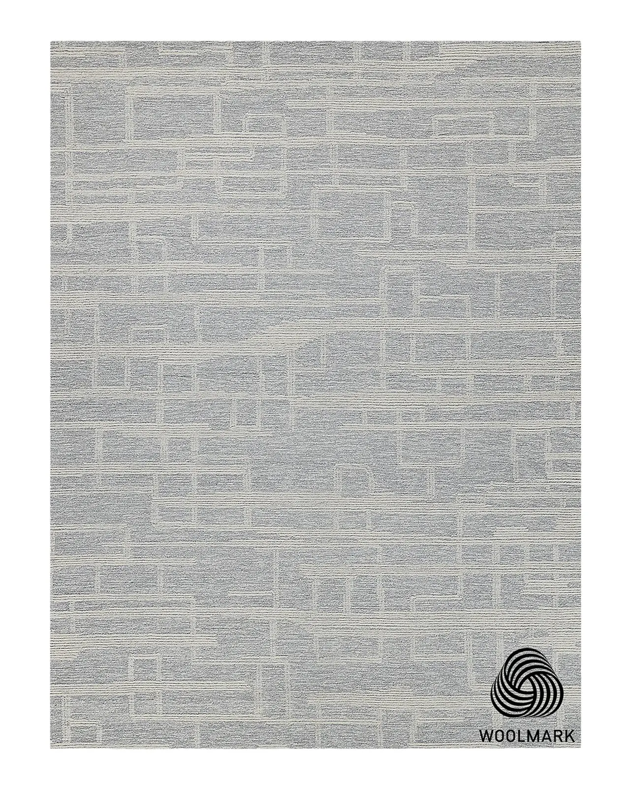 Exquisite Rugs Park City Hand-Tufted Light Gray/Ivory Rug