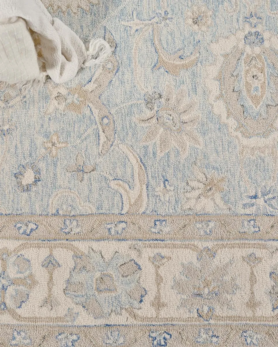 Exquisite Rugs Marietta Hand-Tufted Oushak Rug | Thumbnail 7