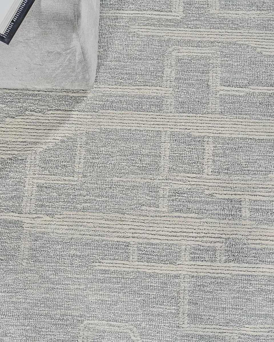 Exquisite Rugs Park City Hand-Tufted Light Gray/Ivory Rug | Thumbnail 5 Exquisite Rugs Park City Hand-Tufted Light Gray/Ivory Rug | Thumbnail 5