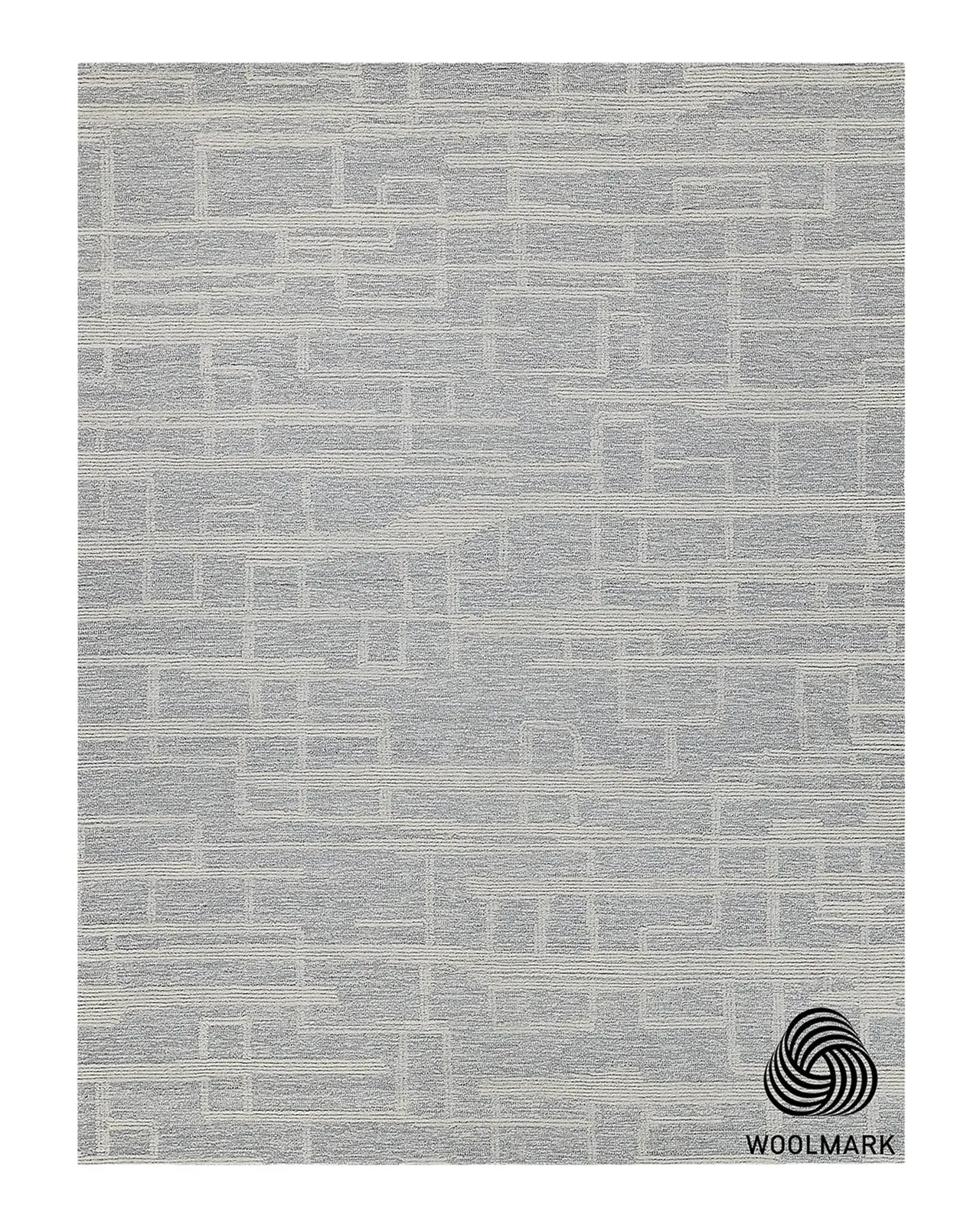Exquisite Rugs Park City Hand-Tufted Light Gray/Ivory Rug