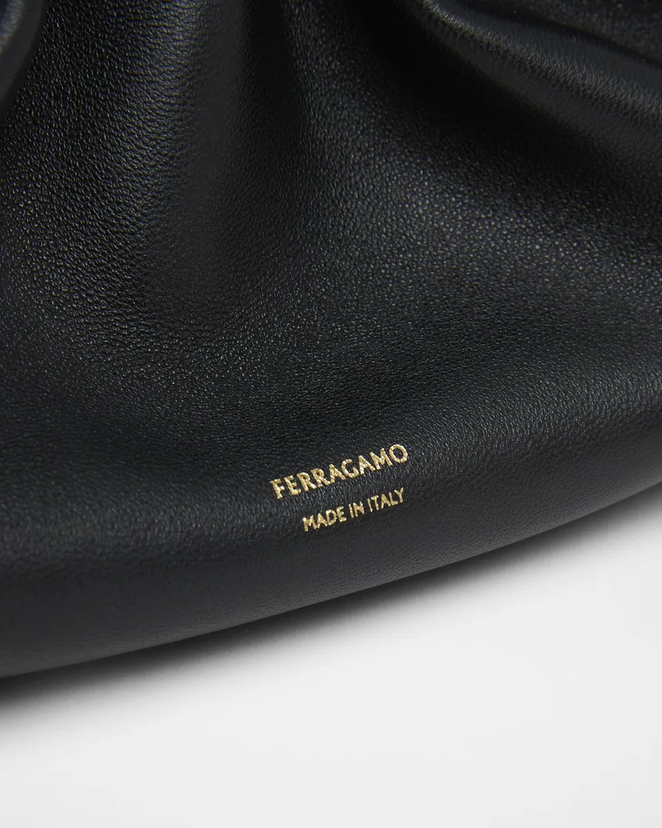 Ferragamo Small Gancio Piercing Shoulder Bag | Thumbnail 6 Ferragamo Small Gancio Piercing Shoulder Bag | Thumbnail 6