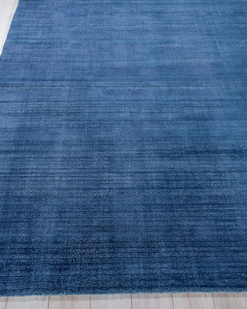 Exquisite Rugs Martelli Modern Hand-Loomed Navy Rug, 4 ' x 6 ' | Thumbnail 2 Exquisite Rugs Martelli Modern Hand-Loomed Navy Rug, 4 ' x 6 ' | Thumbnail 2