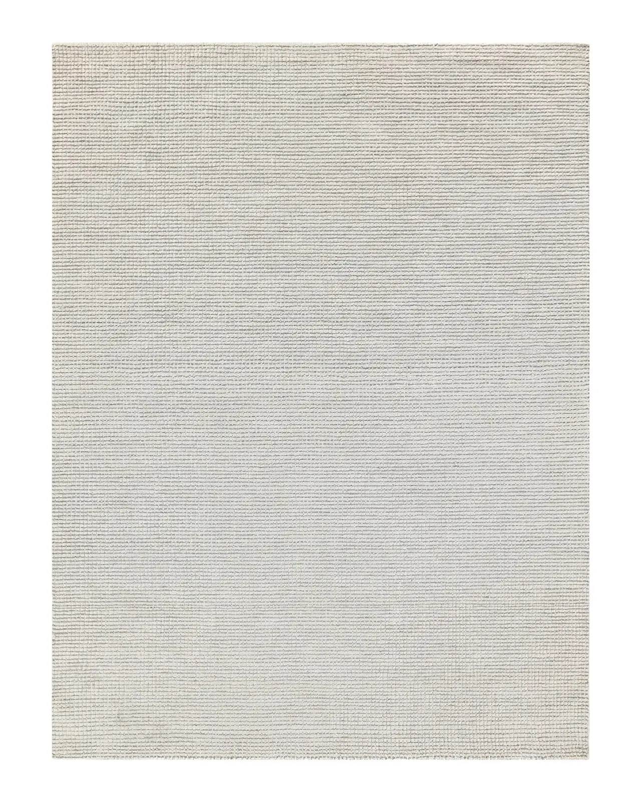 Exquisite Rugs Key West Hand-Tufted Light Silver Rug, 8 ' x 10 '
