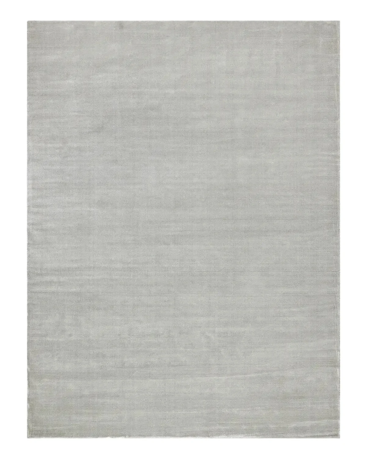 Exquisite Rugs Velutto Hand-Loomed Light Silver Rug, 4 ' x 6 '