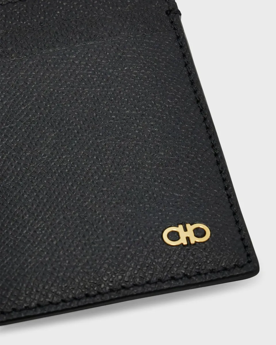 Ferragamo Men's Micro Gancio Money Clip Card Holder | Thumbnail 3