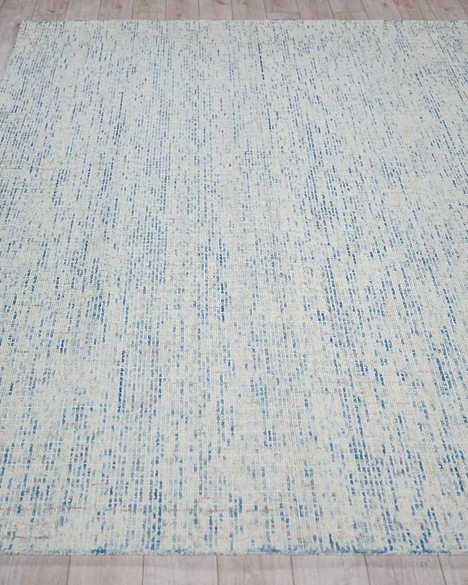 Exquisite Rugs Andora Hand-Tufted Blue/Ivory Rug | Thumbnail 2 Exquisite Rugs Andora Hand-Tufted Blue/Ivory Rug | Thumbnail 2