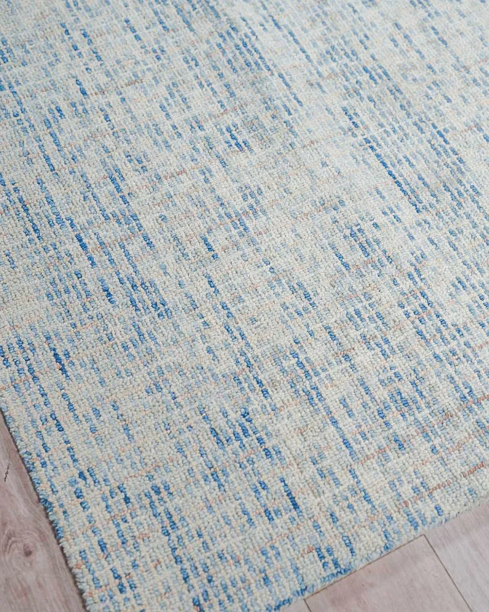 Exquisite Rugs Andora Hand-Tufted Blue/Ivory Rug | Thumbnail 3 Exquisite Rugs Andora Hand-Tufted Blue/Ivory Rug | Thumbnail 3