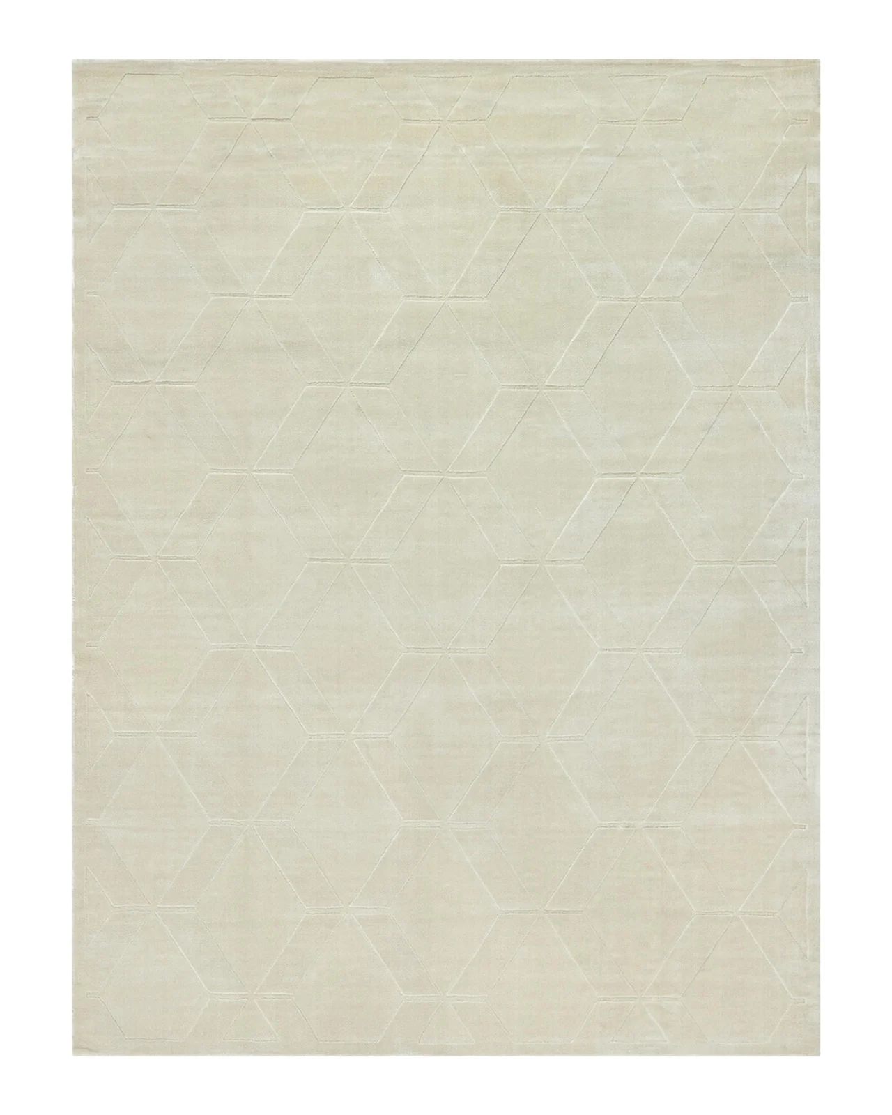 Exquisite Rugs Brunello Hand-Loomed Light Beige Rug, 4 ' x 6 '