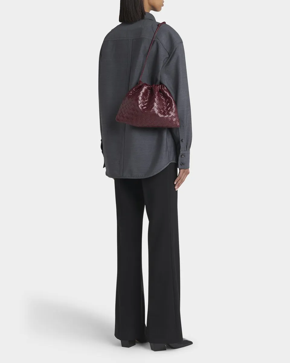 Bottega Veneta Medium Leather Pouch Bag | Thumbnail 5 Bottega Veneta Medium Leather Pouch Bag | Thumbnail 5