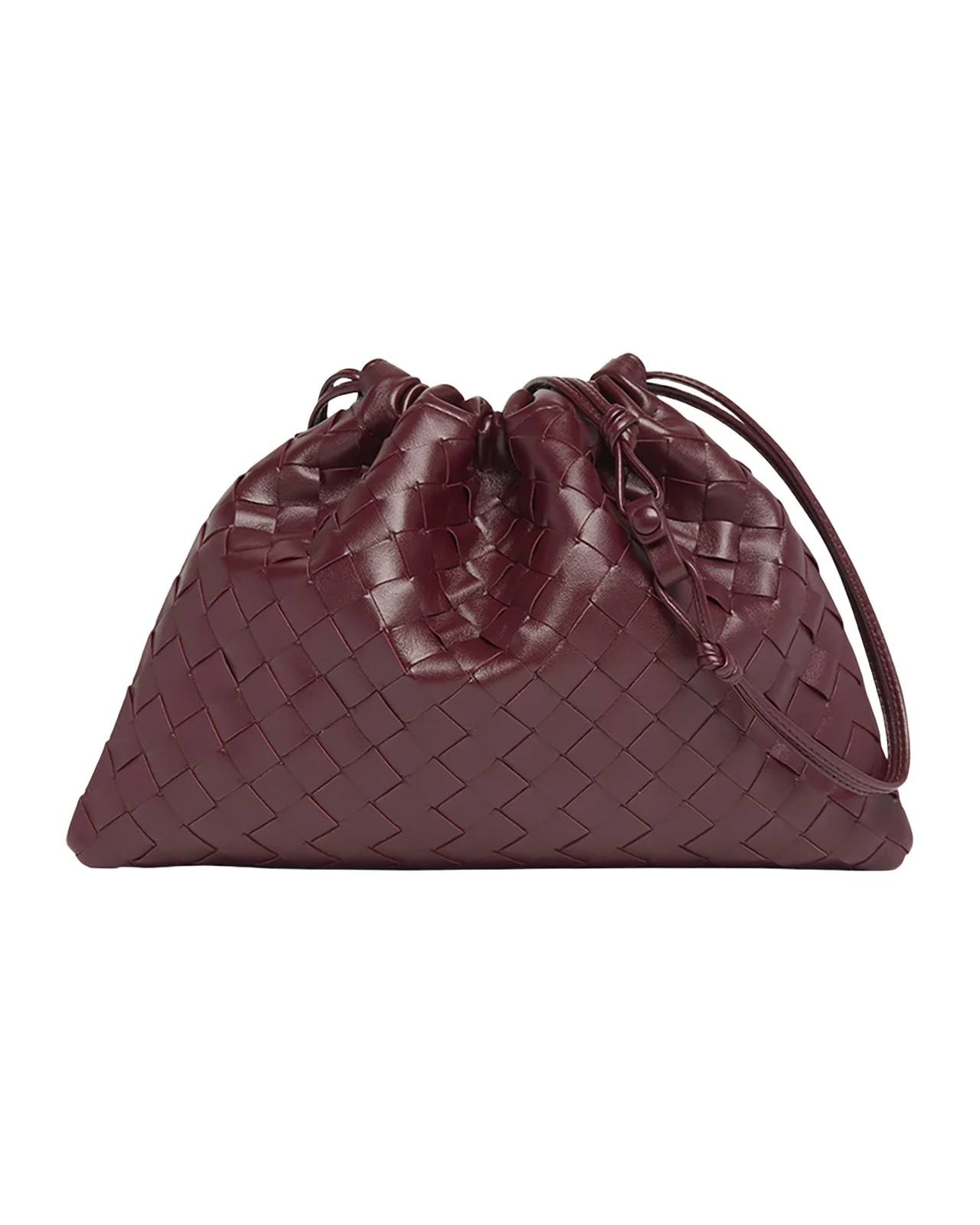 Bottega Veneta Medium Leather Pouch Bag