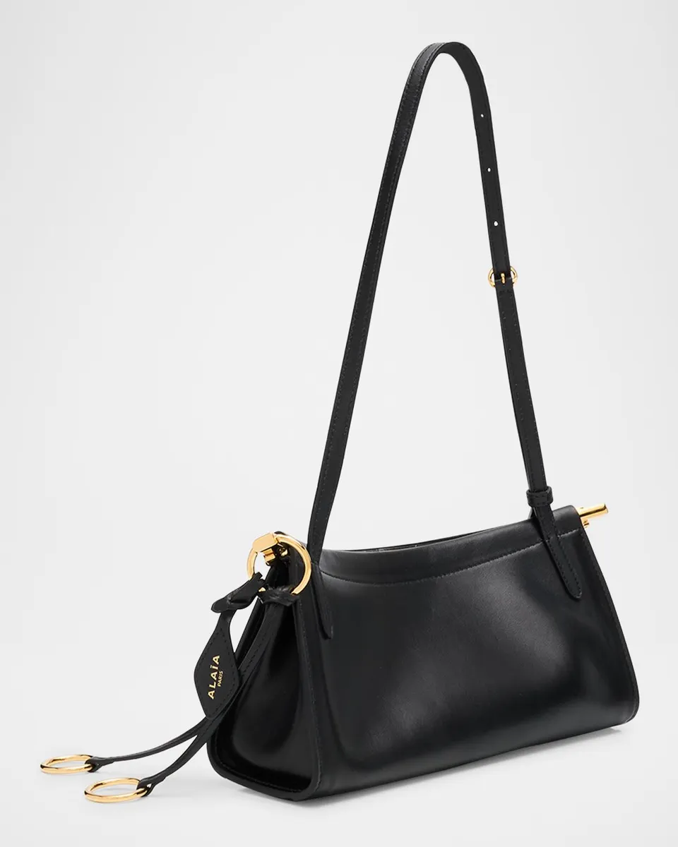 Alaïa Le Click Small Shoulder Bag in Glossy Leather | Thumbnail 3 Alaïa Le Click Small Shoulder Bag in Glossy Leather | Thumbnail 3