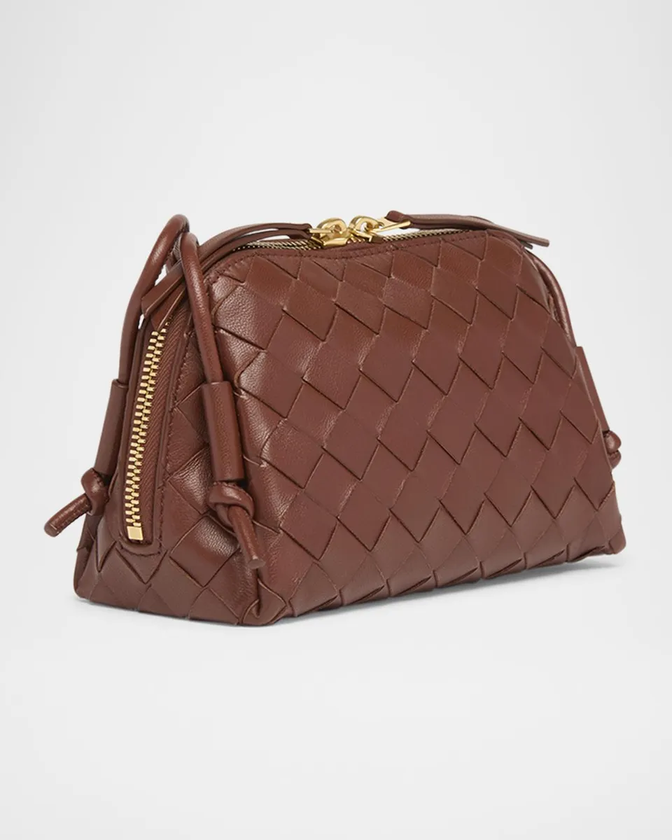 Bottega Veneta Zip Leather Pouch Shoulder Bag | Thumbnail 3