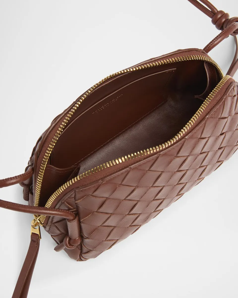 Bottega Veneta Zip Leather Pouch Shoulder Bag | Thumbnail 4