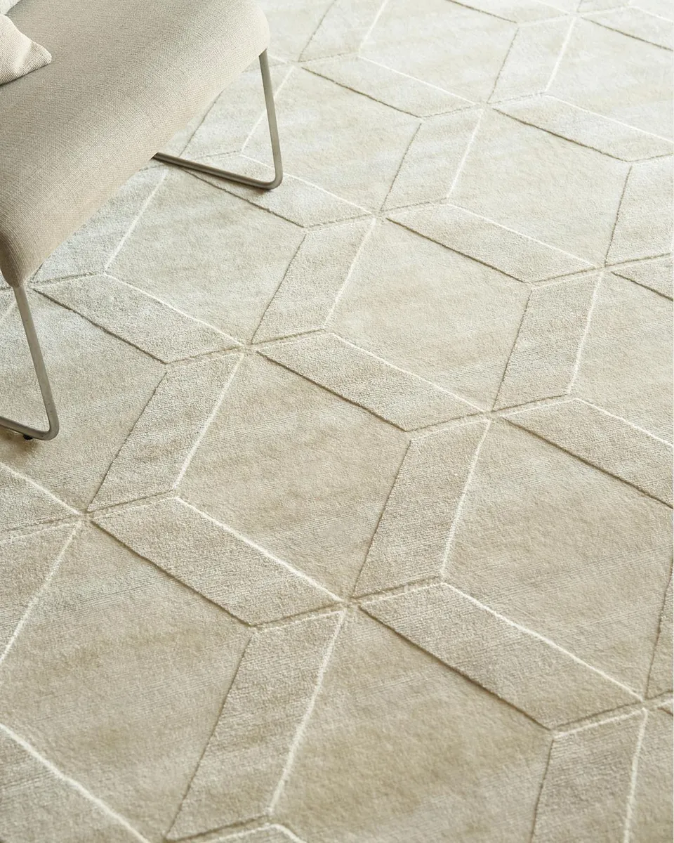 Exquisite Rugs Brunello Hand-Loomed Light Beige Rug, 6 ' x 9 ' | Thumbnail 4 Exquisite Rugs Brunello Hand-Loomed Light Beige Rug, 6 ' x 9 ' | Thumbnail 4