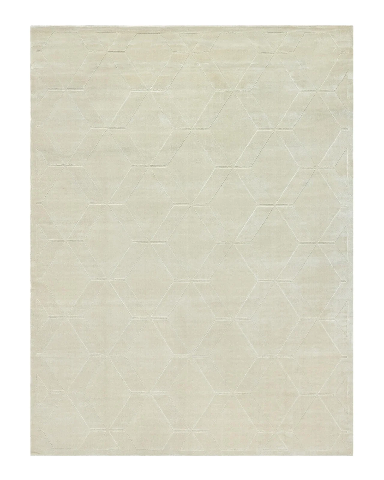 Exquisite Rugs Brunello Hand-Loomed Light Beige Rug, 6 ' x 9 '