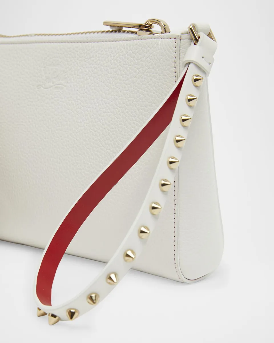 Christian Louboutin Cabata Mini Pouch Wristlet in Leather | Thumbnail 4 Christian Louboutin Cabata Mini Pouch Wristlet in Leather | Thumbnail 4