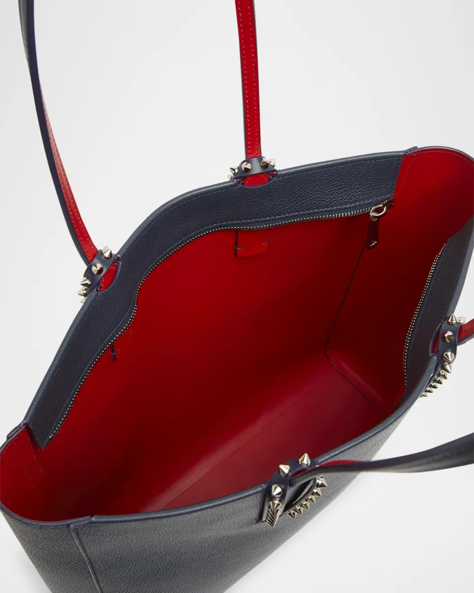 Christian Louboutin Cabata Empire Spike Tote Bag in Leather | Thumbnail 3
