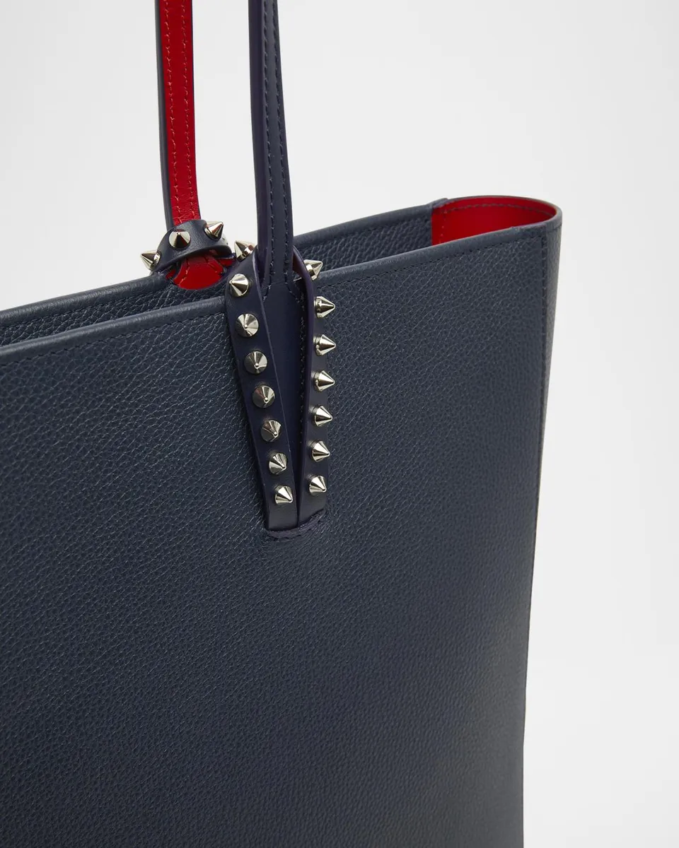 Christian Louboutin Cabata Empire Spike Tote Bag in Leather | Thumbnail 4