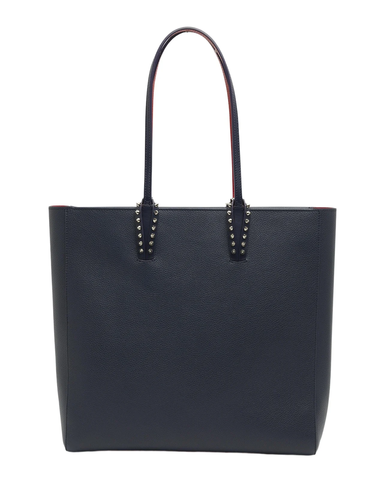 Christian Louboutin Cabata Empire Spike Tote Bag in Leather