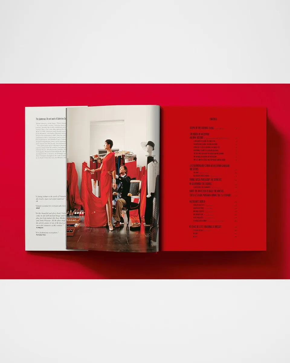 TASCHEN "Valentino. A Grand Italian Epic" Book by Matt Tyrnauer & Suzy Menkes | Thumbnail 2 TASCHEN "Valentino. A Grand Italian Epic" Book by Matt Tyrnauer & Suzy Menkes | Thumbnail 2