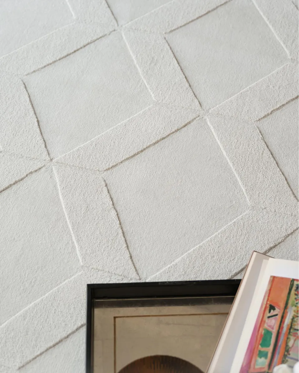 Exquisite Rugs Brunello Hand-Loomed White Rug, 8 ' x 10 ' | Thumbnail 6 Exquisite Rugs Brunello Hand-Loomed White Rug, 8 ' x 10 ' | Thumbnail 6