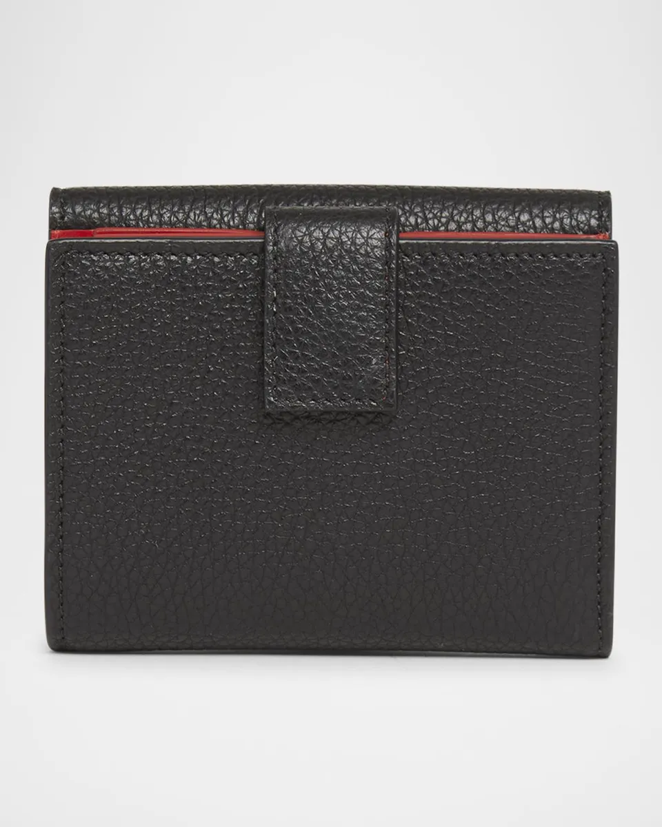 Ferragamo Double Gancio Grainy Leather Wallet | Thumbnail 3